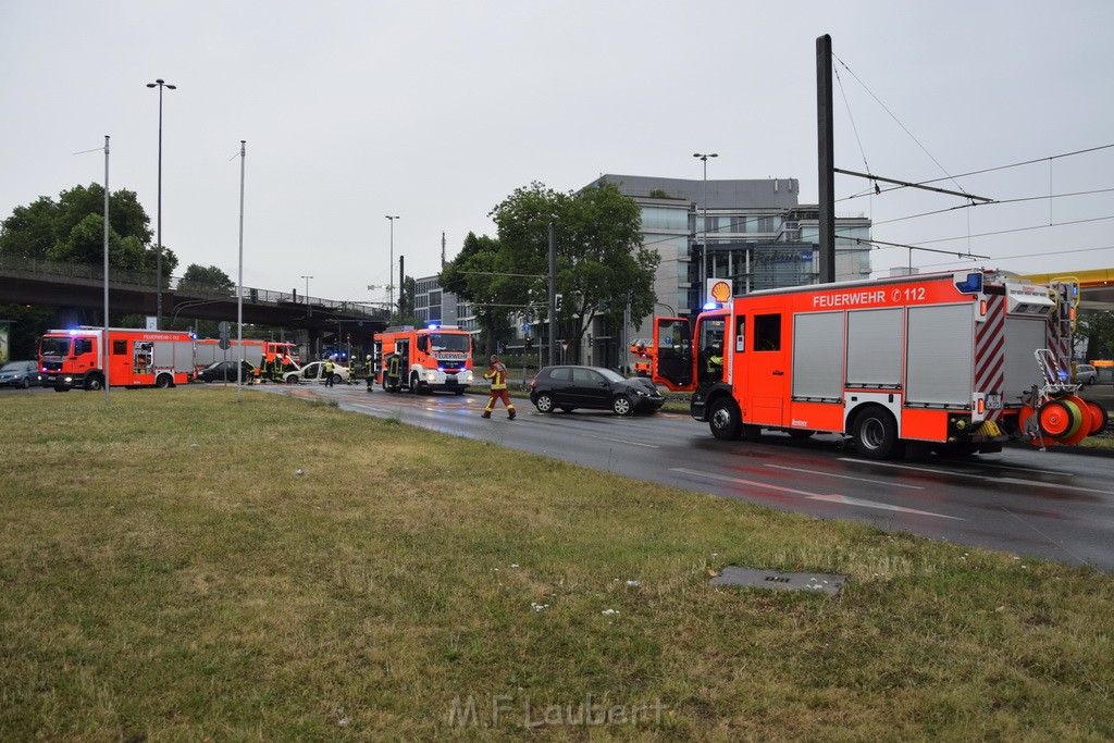 VU 3 Pkw Koeln Deutz Am Messekreisel P059.JPG - Miklos Laubert